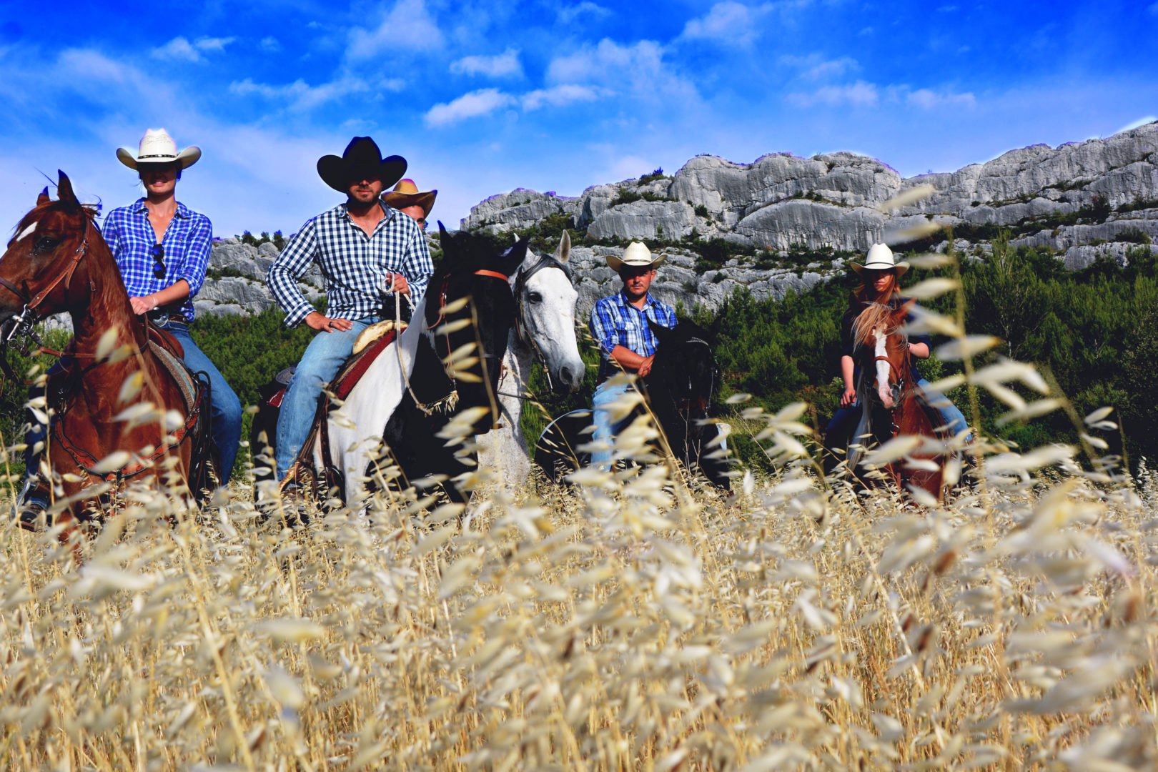 Balade à cheval avec Le Petit Roman
