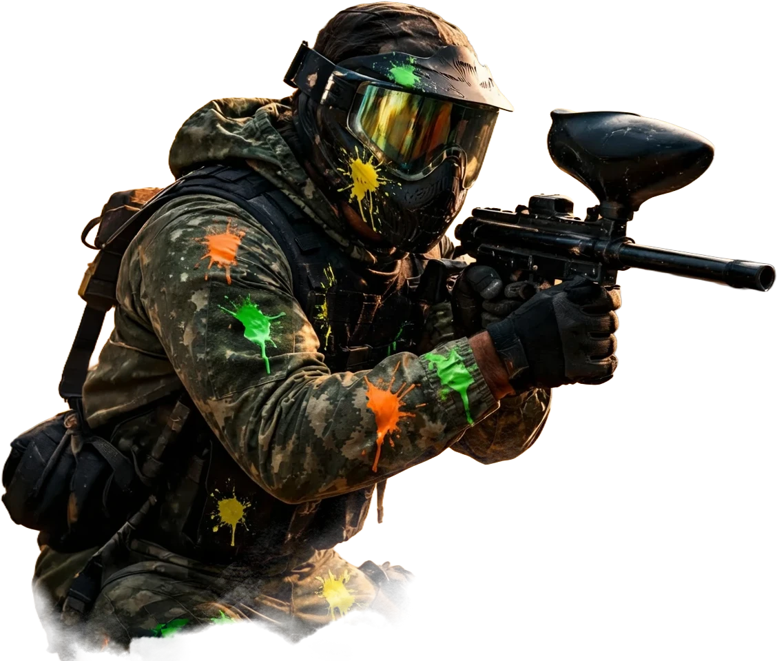 Partie de paintball chez Painball Avignon