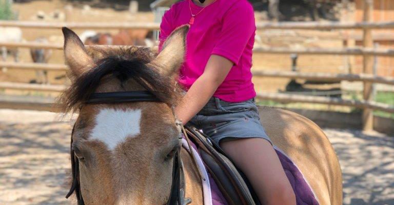 Balade à cheval avec La Cavalerie des Enfants