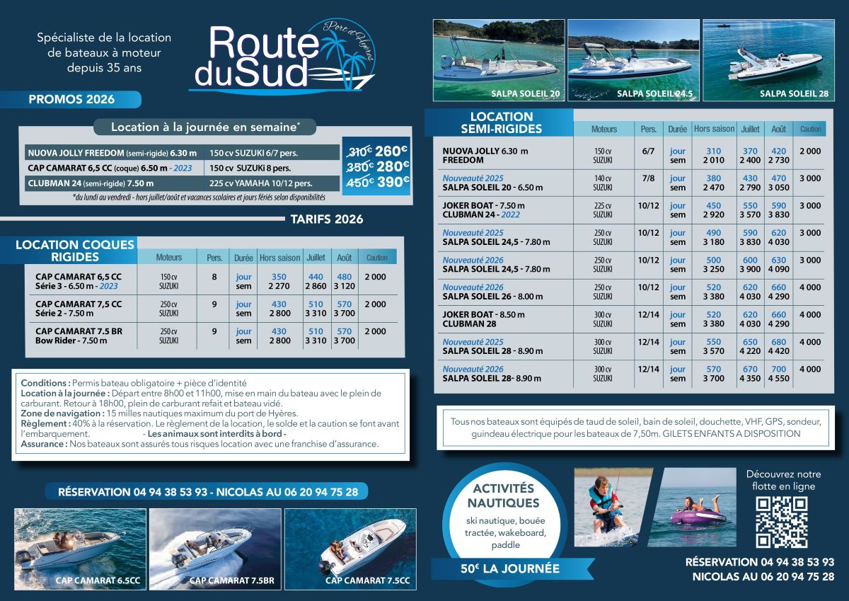 Sortie en mer avec Route du Sud