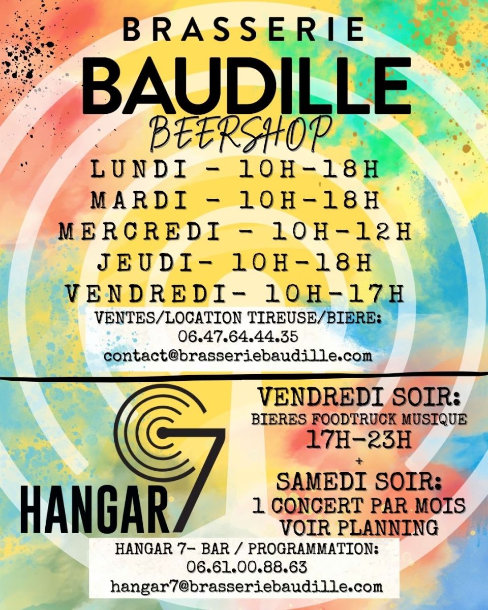 Visite de la brasserie Brasserie Baudille