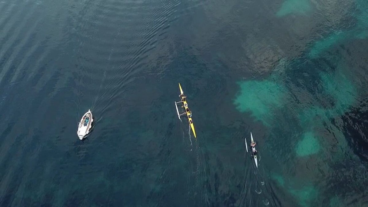 Sortie en kayak avec Six-Fours Va'a